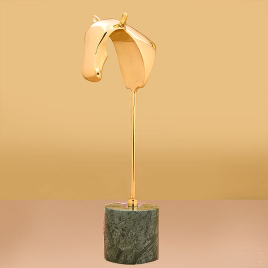 Dusty Horse Head Decor