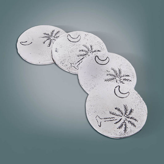 The Palm Table Coasters (Set of 4 Pcs)