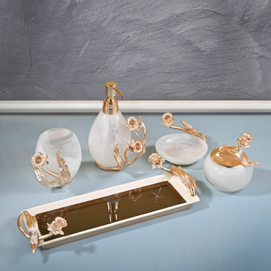 Krissal Bathroom Essentials (Set Of 5 Pcs)