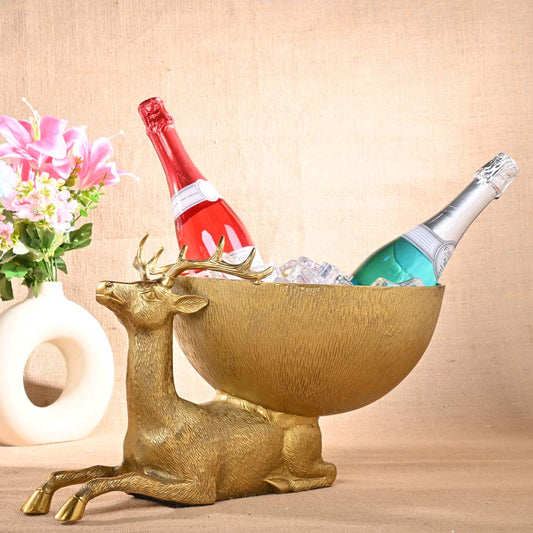 Golden Bambi Punch Bowl