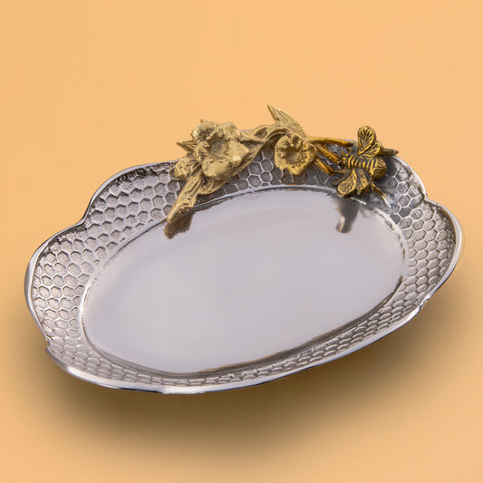 Floral Servings Oval Platter