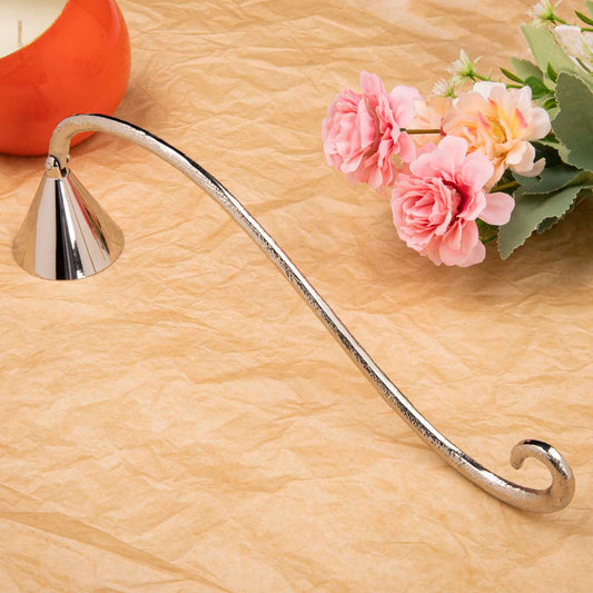 Brass Candle Snuffer - Silver Wick Wrangler