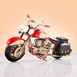 Red Lightning Vintage Motorcycle