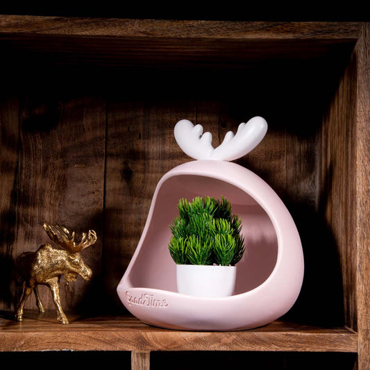 Moose Antler Decorative Bowl & Showpiece