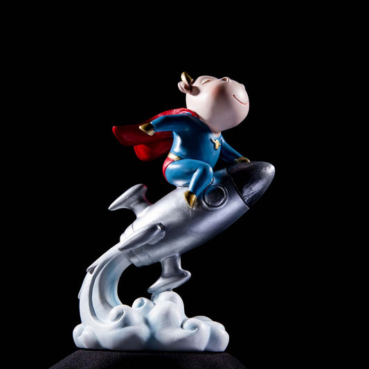 AstroBull Decorative Showpiece