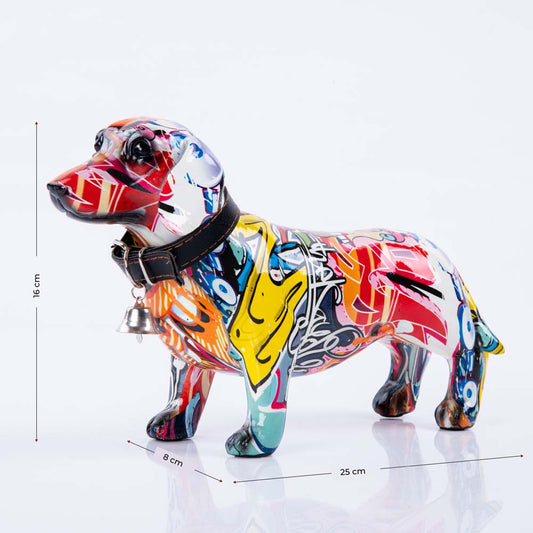 Dachshund Graffiti Design Decor