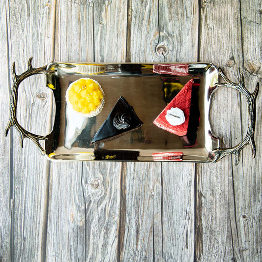 Deer Horn Serving Tray
