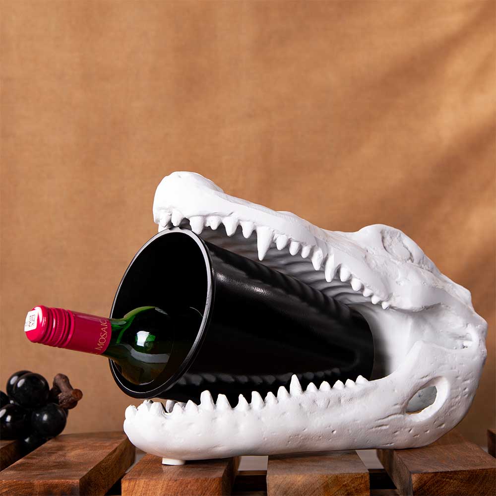 Dinosaur Wine Holder BRUBAKER Wine Bottle Holder Thirsty T-Rex