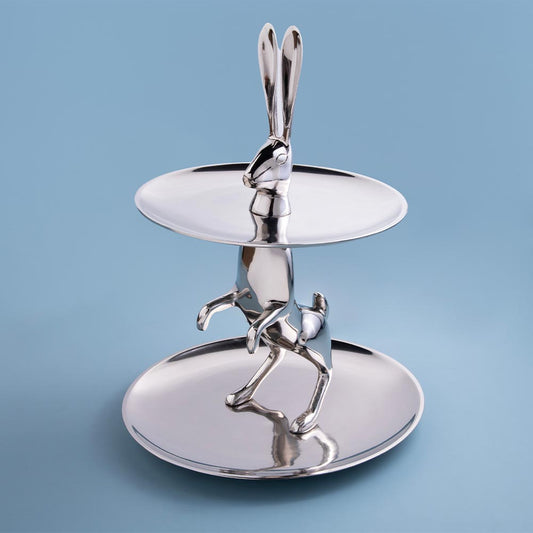 Jackrabbit Two Tier Platter Stand