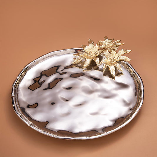 Leaflet Dessert Platter Tray