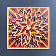 Floral Mandala Wall Décor