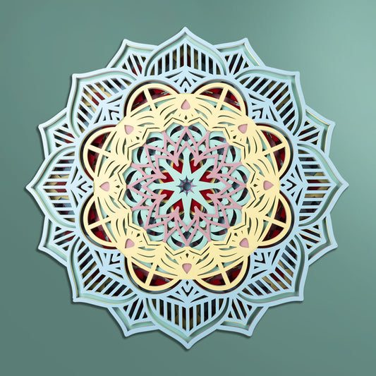 Illusion Mandala Wall Décor