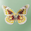 Sunshine Butterfly Wall Decor