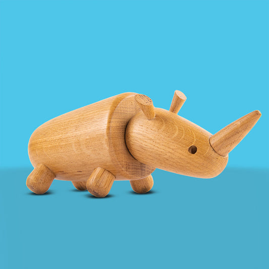Rhino Miniature Figurine