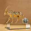 Isi Crystal Deer Décor