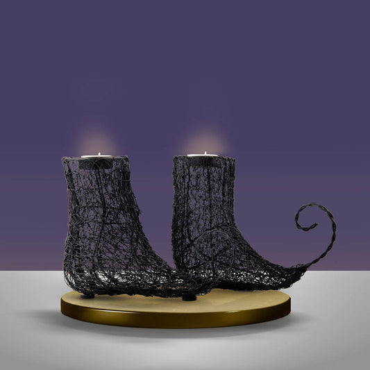 Elf Beacon Shoes Tealight Holder