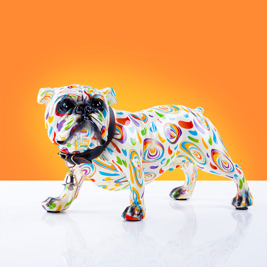 Bulldog Sticker Design Décor