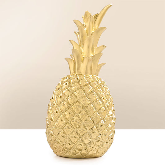 Pineapple Decorative Showpiece - Gold