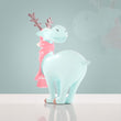 Moose Vacation Winter Decorative Showpiece