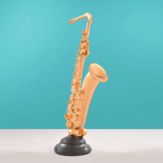Golden Saxophone Décor