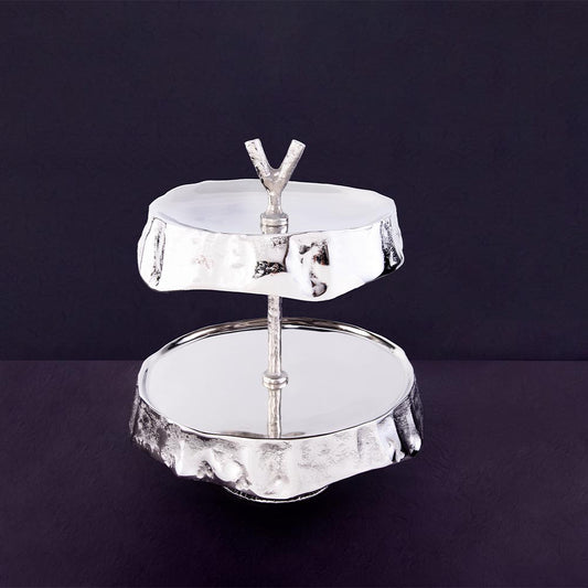 Encrust Platter 2-Tier Serving Tray