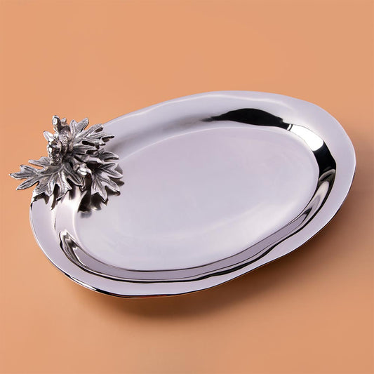 Ovoid Leaf Decorative Tray