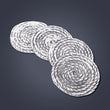 Round Strand Coasters (Set of 4 Pcs)