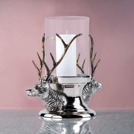 Doe Blaze Hurricane Candle Holder