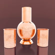 Copper Jug & Glass Set