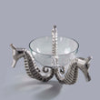 Seahorse Sedentary Decorative Glass Bowl