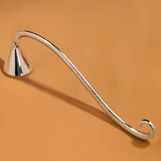 Brass Candle Snuffer - Silver Wick Wrangler