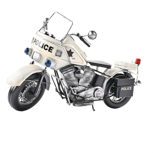 Vintage Police Motorcycle