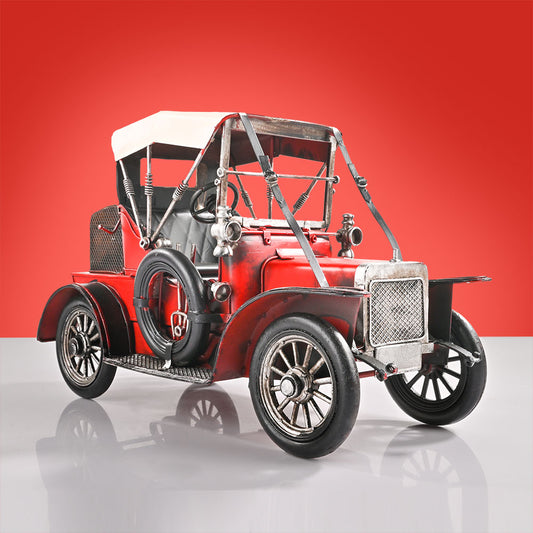 Jalopy Retro Car (Red)