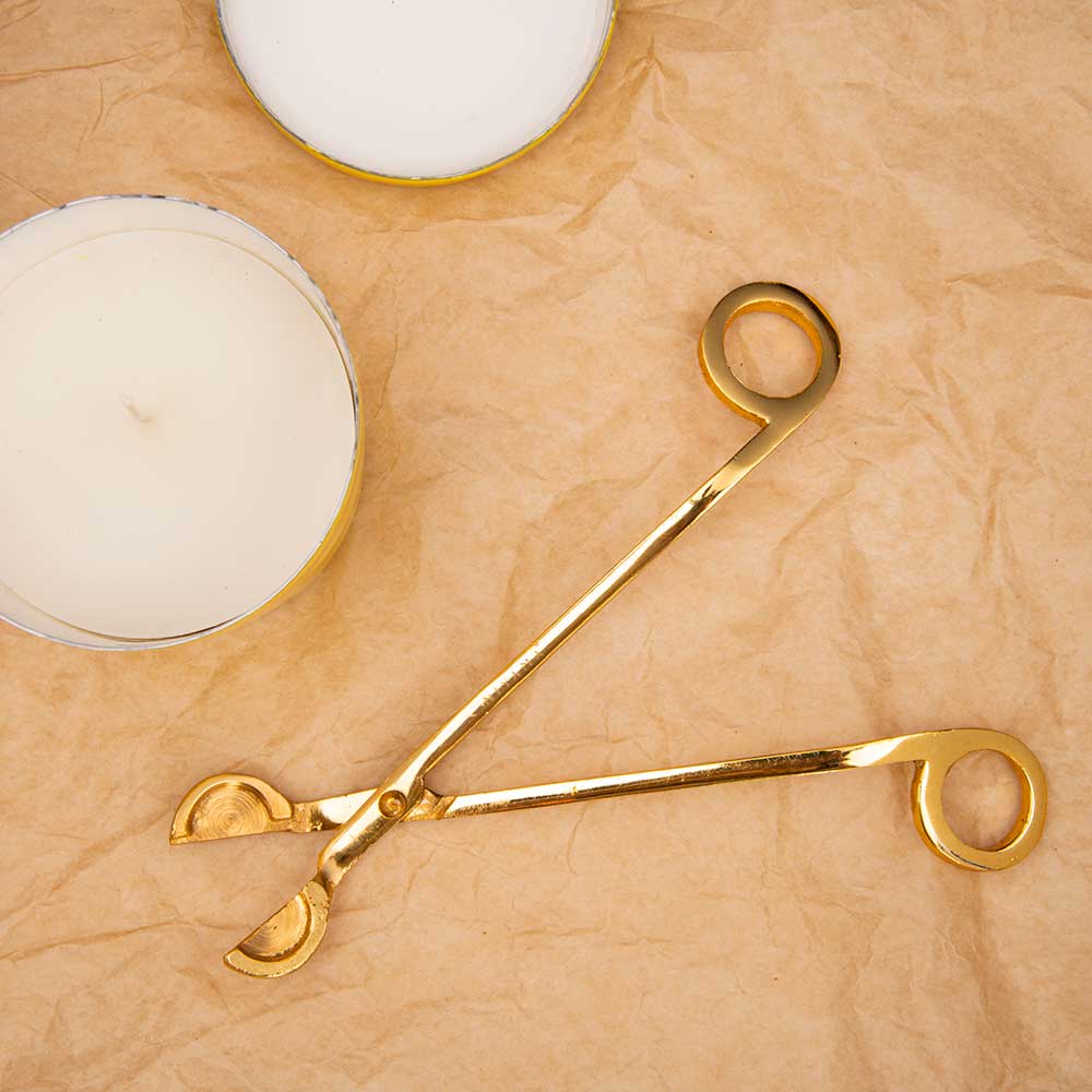 Wick Cutter Buy Brass Candle Wick Trimmer Online, Golden | Wick Cutter Scissor