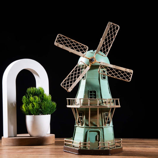 Castilla Retro Windmill Coin Bank
