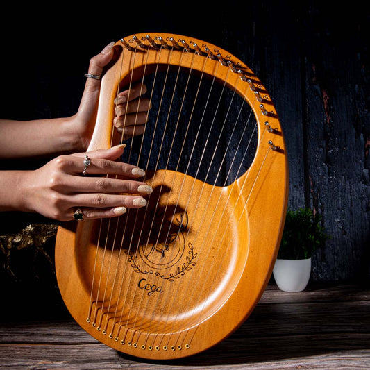 Musical Harp - Brown