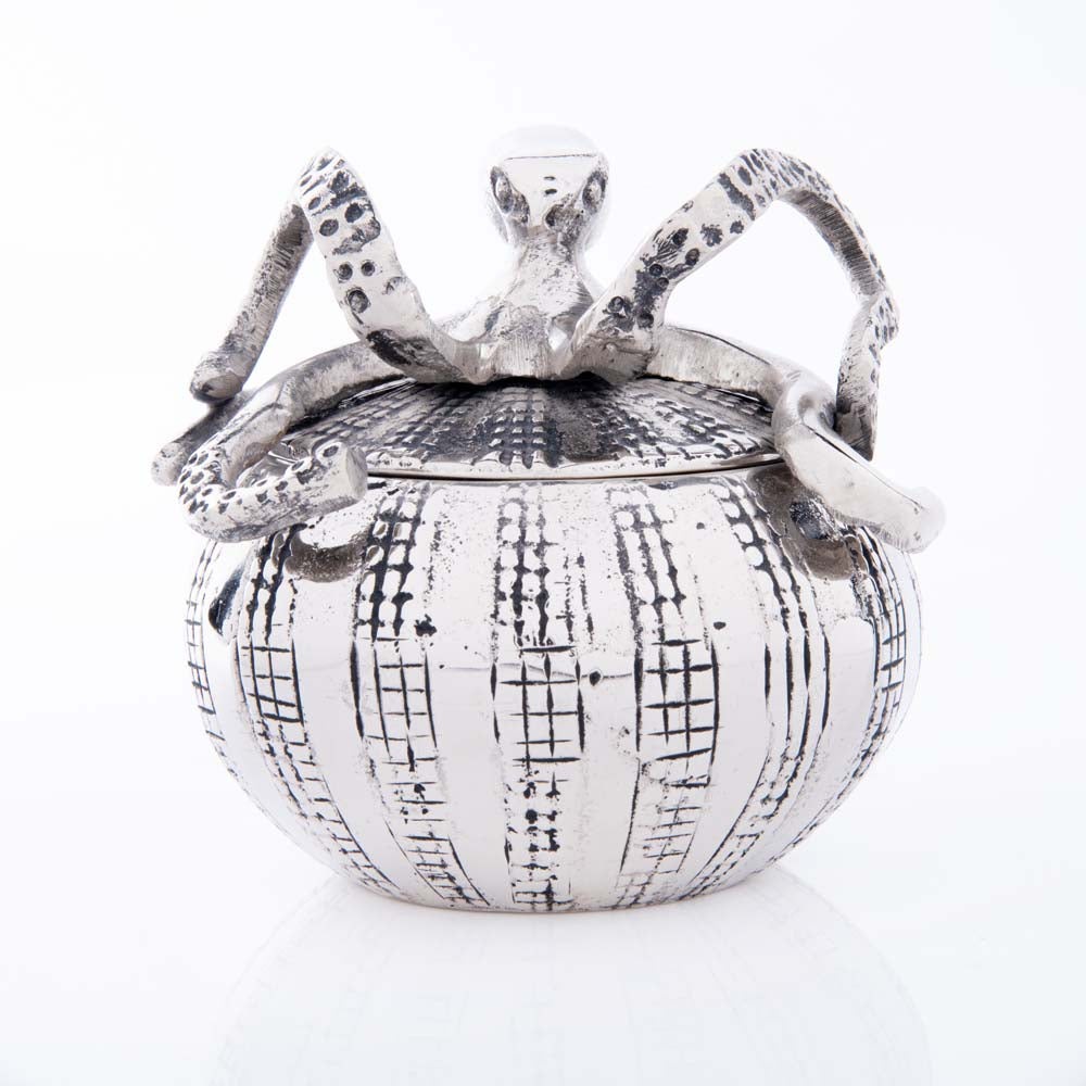 Container Octopus Shop Decorative Octopus Metal Container with Lid Online at Best Price