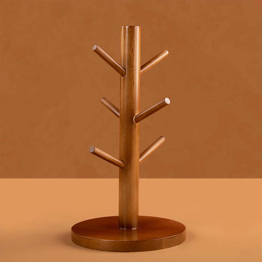 Wooden Cup Tree Stand