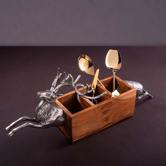 Reindeer 3-Section Caddy