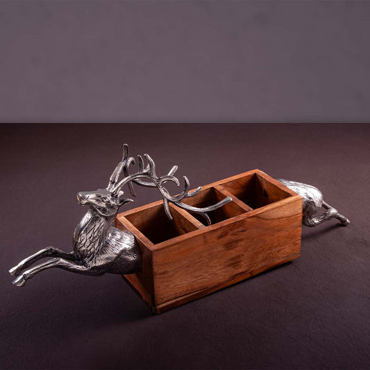 Reindeer 3-Section Caddy