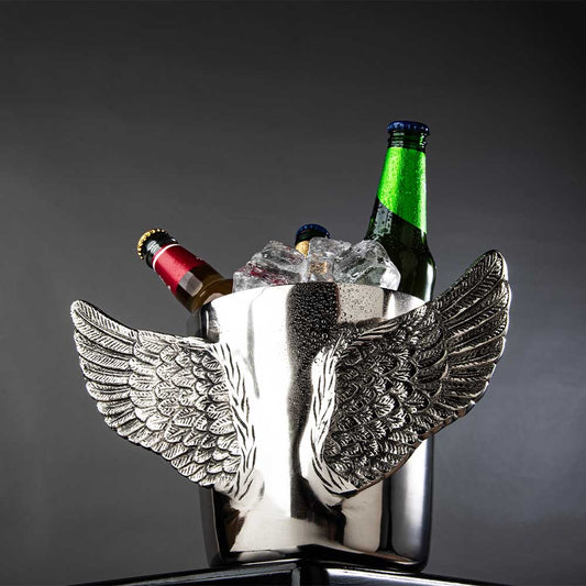 Frozen Wing Wine Cooler Ice Bucket