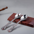 Berry Leaf Salad Server Set of 2 Pcs