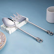Hawser Steel Salad Server (Set Of 2 Pcs)