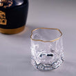 Happy Hours Crystal Whiskey Glass
