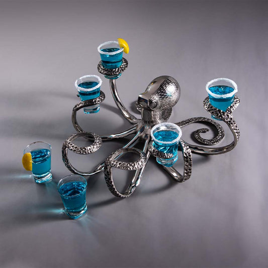 Alchemy Tentacled Octopus Shot Glass Holder