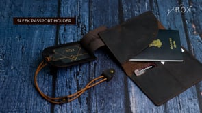 passport and business card holder