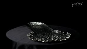 vintage platter trays