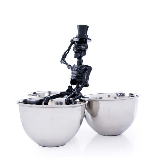 aluminium serving bowl set