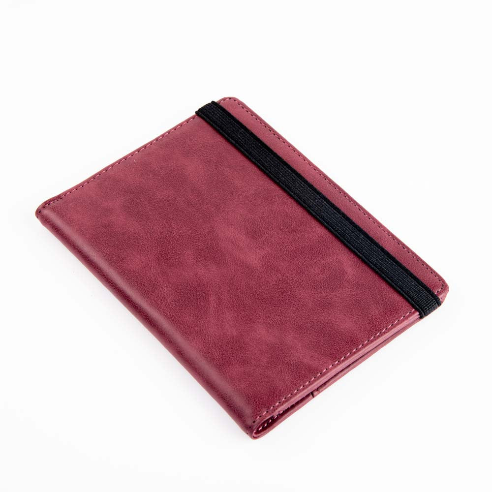 leather passport cover for women