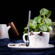 white tea cup